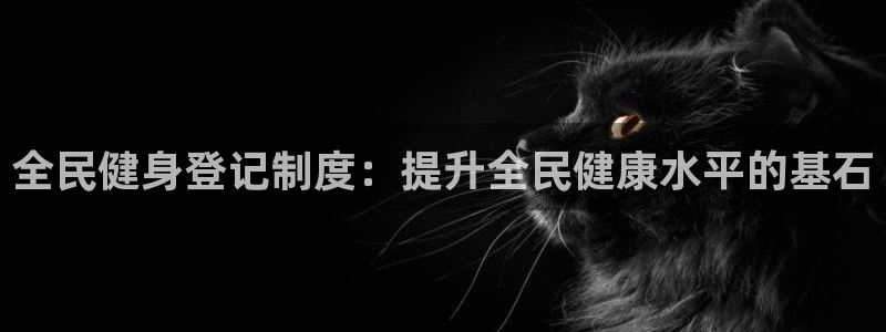 首页尊龙d88国际：全民健身登记制度：提升全民健康水平的