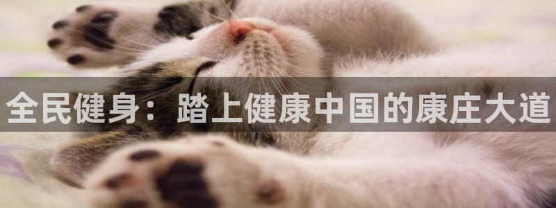 凯时APP官网首页：全民健身：踏上健康中国的康庄大道